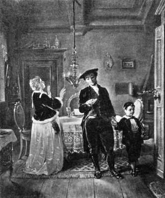 Pntek este, 1880-as vek, Moritz Daniel Oppenheim festmnye